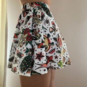 American Traditional Tattoo Flash Skirt 🌹